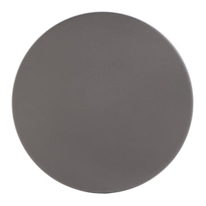 Butler Specialty Company Mario Modern All-metal Round End Table For Stylish Contemporary Spaces Silver Aluminum 5931220-butler