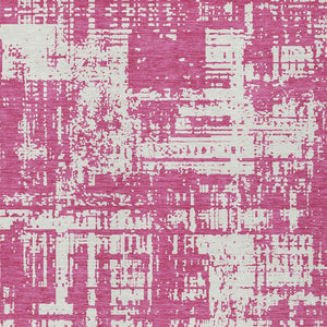 Homeroots 3' Aqua And Ivory Abstract Washable Area Rug For Indoor Outdoor Spaces - Durable And Stylish Design 3' X 5' Polyester 593174