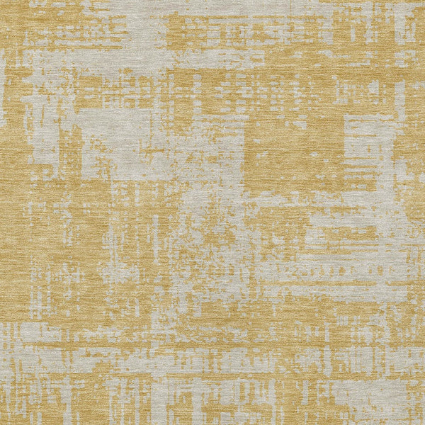 Homeroots 3' Aqua And Ivory Abstract Washable Area Rug For Indoor Outdoor Spaces - Durable And Stylish Design 9' X 12' Polyester 593196