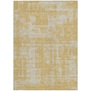 Homeroots 3' Aqua And Ivory Abstract Washable Area Rug For Indoor Outdoor Spaces - Durable And Stylish Design 9' X 12' Polyester 593196