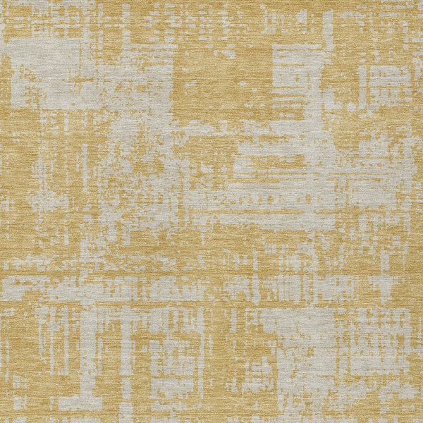 Homeroots 3' Aqua And Ivory Abstract Washable Area Rug For Indoor Outdoor Spaces - Durable And Stylish Design 10' X 14' Polyester 593197