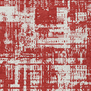 Homeroots 3' Aqua And Ivory Abstract Washable Area Rug For Indoor Outdoor Spaces - Durable And Stylish Design 10' X 14' Polyester 593233