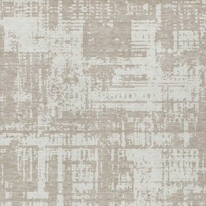 Homeroots 3' Aqua And Ivory Abstract Washable Area Rug For Indoor Outdoor Spaces - Durable And Stylish Design 8' X 10' Polyester 593237