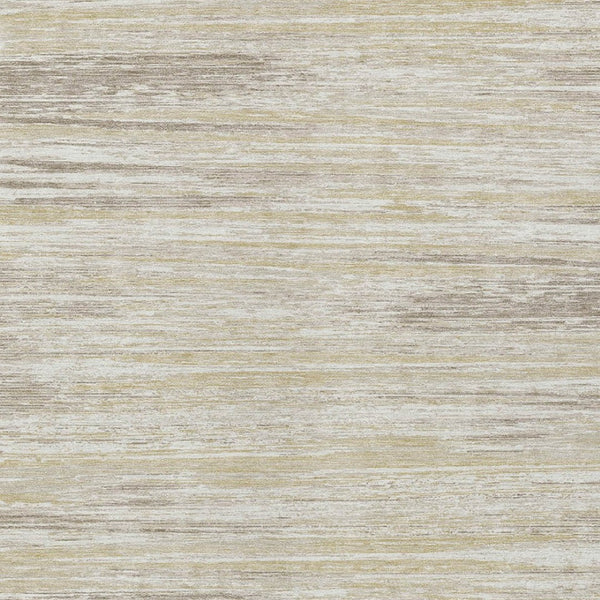 Homeroots 3' Beige Brown Ivory Striped Washable Area Rug - Durable Indoor Outdoor Accent For Any Space 8' X 10' Polyester 593243