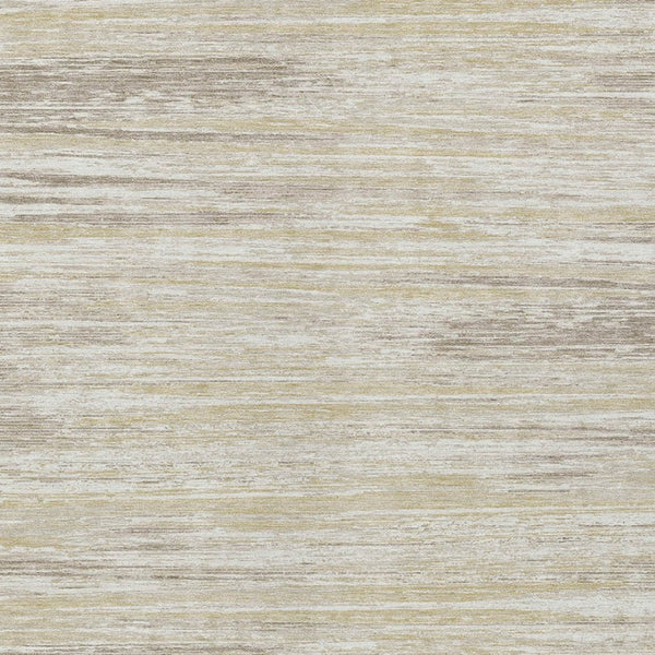 Homeroots 3' Beige Brown Ivory Striped Washable Area Rug - Durable Indoor Outdoor Accent For Any Space 9' X 12' Polyester 593244