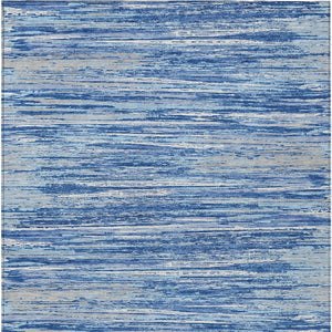 Homeroots 3' Beige Brown Ivory Striped Washable Area Rug - Durable Indoor Outdoor Accent For Any Space 3' X 5' Polyester 593258