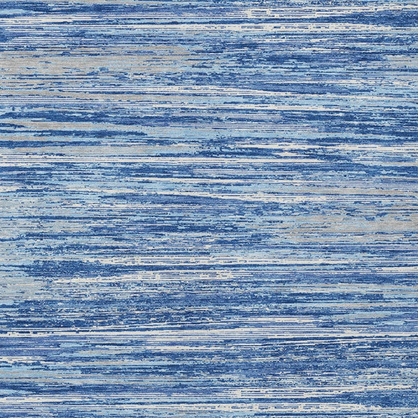 Homeroots 3' Beige Brown Ivory Striped Washable Area Rug - Durable Indoor Outdoor Accent For Any Space 8' X 10' Polyester 593261