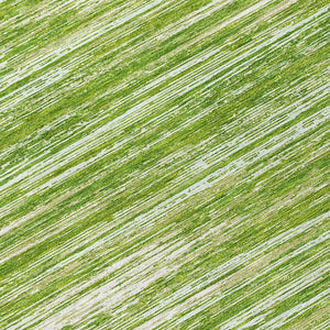 Homeroots 3' Beige Brown Ivory Striped Washable Area Rug - Durable Indoor Outdoor Accent For Any Space 8' Round Polyester 593266