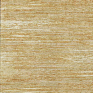 Homeroots 3' Beige Brown Ivory Striped Washable Area Rug - Durable Indoor Outdoor Accent For Any Space 3' X 5' Polyester 593270