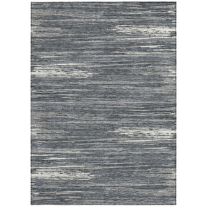 Homeroots 3' Beige Brown Ivory Striped Washable Area Rug - Durable Indoor Outdoor Accent For Any Space 10' X 14' Polyester 593281