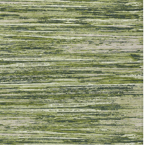 Homeroots 3' Beige Brown Ivory Striped Washable Area Rug - Durable Indoor Outdoor Accent For Any Space 3' X 5' Polyester 593294