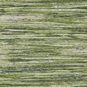 Homeroots 3' Beige Brown Ivory Striped Washable Area Rug - Durable Indoor Outdoor Accent For Any Space 8' X 10' Polyester 593297