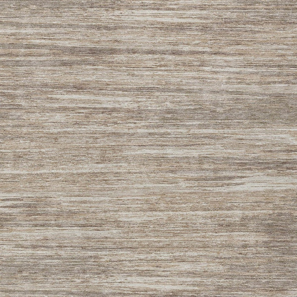 Homeroots 3' Beige Brown Ivory Striped Washable Area Rug - Durable Indoor Outdoor Accent For Any Space 5' X 8' Polyester 593307