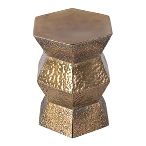 Butler Specialty Company Renzo Modern 16" Stainless Steel End Table For Sophisticated Interiors Copper Stainless Steel 5933085-butler
