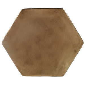 Butler Specialty Company Renzo Modern 16" Stainless Steel End Table For Sophisticated Interiors Copper Stainless Steel 5933085-butler