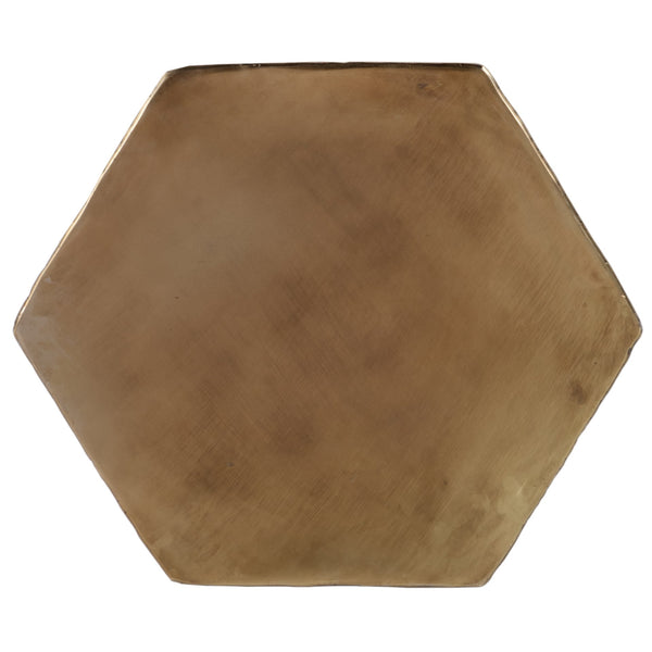 Butler Specialty Company Renzo Modern 16" Stainless Steel End Table For Sophisticated Interiors Copper Stainless Steel 5933085-butler