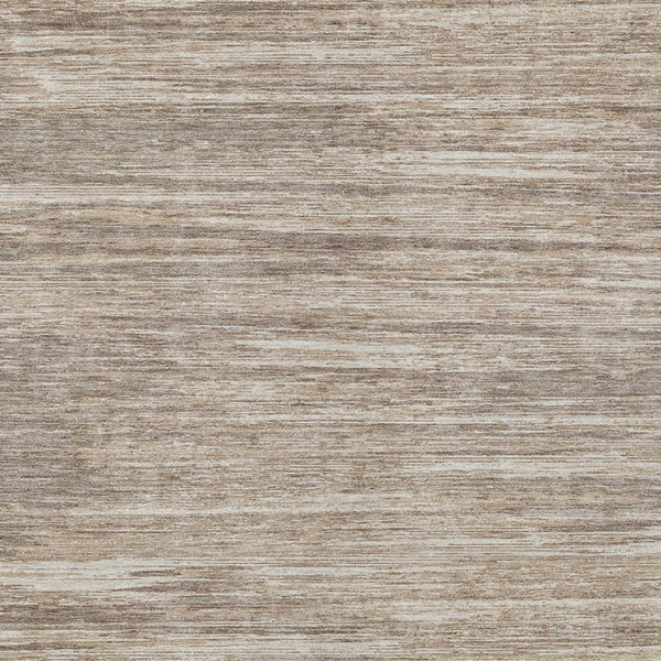 Homeroots 3' Beige Brown Ivory Striped Washable Area Rug - Durable Indoor Outdoor Accent For Any Space 8' X 10' Polyester 593309