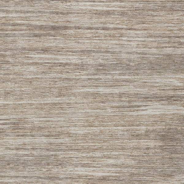 Homeroots 3' Beige Brown Ivory Striped Washable Area Rug - Durable Indoor Outdoor Accent For Any Space 10' X 14' Polyester 593311