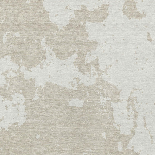 Homeroots 3' Artichoke Green Abstract Washable Indoor Outdoor Area Rug - Stylish, Durable, And Easy To Clean 5' X 8' Polyester 593319