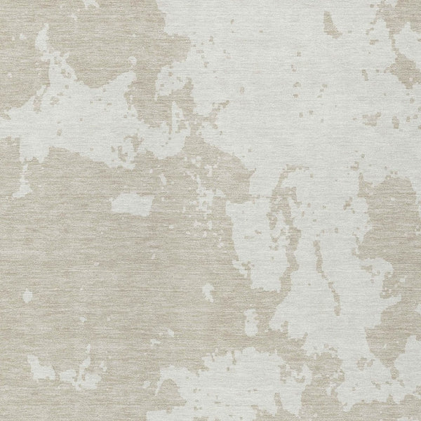 Homeroots 3' Artichoke Green Abstract Washable Indoor Outdoor Area Rug - Stylish, Durable, And Easy To Clean 9' X 12' Polyester 593322