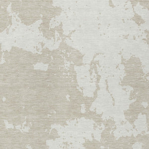 Homeroots 3' Artichoke Green Abstract Washable Indoor Outdoor Area Rug - Stylish, Durable, And Easy To Clean 10' X 14' Polyester 593323