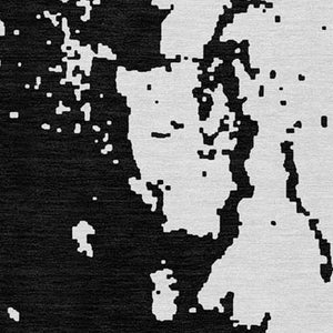 Homeroots 3' Artichoke Green Abstract Washable Indoor Outdoor Area Rug - Stylish, Durable, And Easy To Clean 9' X 12' Polyester 593328