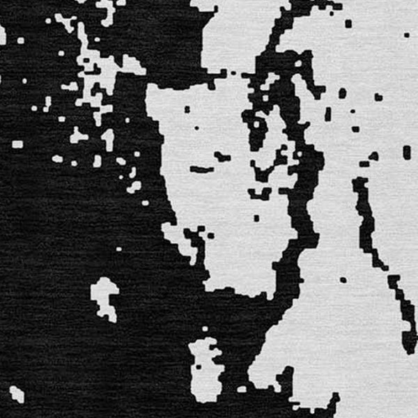 Homeroots 3' Artichoke Green Abstract Washable Indoor Outdoor Area Rug - Stylish, Durable, And Easy To Clean 9' X 12' Polyester 593328