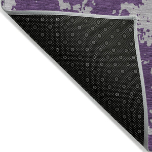 Homeroots 3' Artichoke Green Abstract Washable Indoor Outdoor Area Rug - Stylish, Durable, And Easy To Clean 3' X 5' Polyester 593366