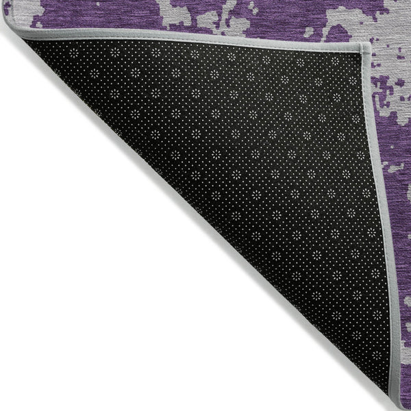 Homeroots 3' Artichoke Green Abstract Washable Indoor Outdoor Area Rug - Stylish, Durable, And Easy To Clean 9' X 12' Polyester 593370