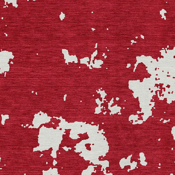 Homeroots 3' Artichoke Green Abstract Washable Indoor Outdoor Area Rug - Stylish, Durable, And Easy To Clean 9' X 12' Polyester 593376