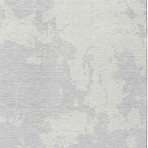 Homeroots 3' Artichoke Green Abstract Washable Indoor Outdoor Area Rug - Stylish, Durable, And Easy To Clean 9' X 12' Polyester 593388