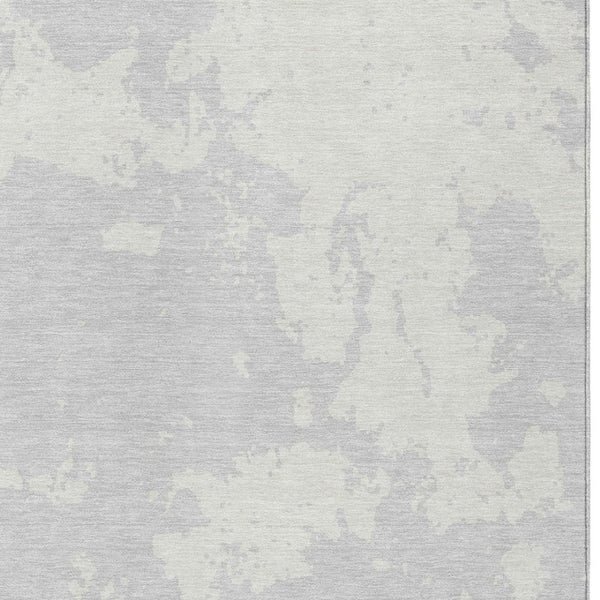 Homeroots 3' Artichoke Green Abstract Washable Indoor Outdoor Area Rug - Stylish, Durable, And Easy To Clean 10' X 14' Polyester 593389