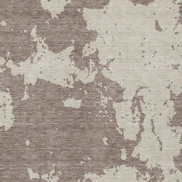 Homeroots 3' Artichoke Green Abstract Washable Indoor Outdoor Area Rug - Stylish, Durable, And Easy To Clean 8' X 10' Polyester 593399