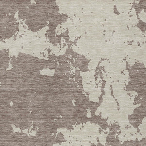 Homeroots 3' Artichoke Green Abstract Washable Indoor Outdoor Area Rug - Stylish, Durable, And Easy To Clean 10' X 14' Polyester 593401