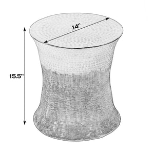 Butler Specialty Butler Galveston 14" Round Stainless Steel End Table In Bronze - Modern Elegance For Any Space Bronze,Brown Stainless Steel 5934422-butler