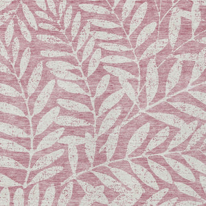 Homeroots 3' Artichoke Green And Ivory Floral Washable Area Rug For Indoor And Outdoor Spaces, Durable Design 3' X 5' Polyester 593480