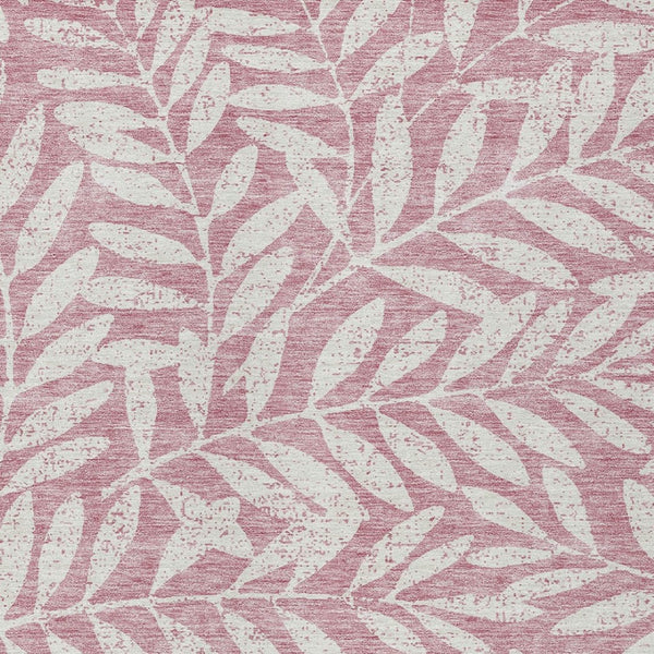 Homeroots 3' Artichoke Green And Ivory Floral Washable Area Rug For Indoor And Outdoor Spaces, Durable Design 8' X 10' Polyester 593483