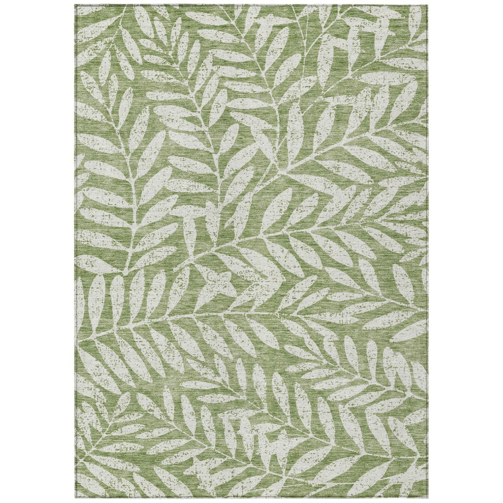 HomeRoots 9' Floral Indoor Outdoor Area Rug – Durable, Washable, Stain-Resistant, Perfect for High-Traffic Spaces 9' X 12' 593496
