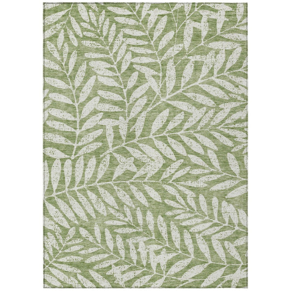 HomeRoots 9' Floral Indoor Outdoor Area Rug – Durable, Washable, Stain-Resistant, Perfect for High-Traffic Spaces 9' X 12' 593496