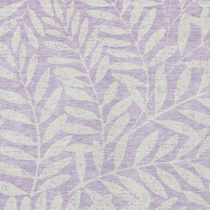 Homeroots 3' Artichoke Green And Ivory Floral Washable Area Rug For Indoor And Outdoor Spaces, Durable Design 3' X 5' Polyester 593516