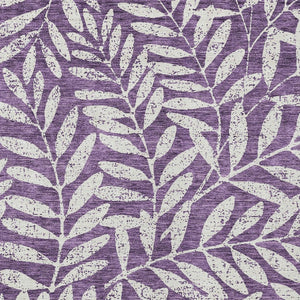 Homeroots 3' Artichoke Green And Ivory Floral Washable Area Rug For Indoor And Outdoor Spaces, Durable Design 3' X 5' Polyester 593534