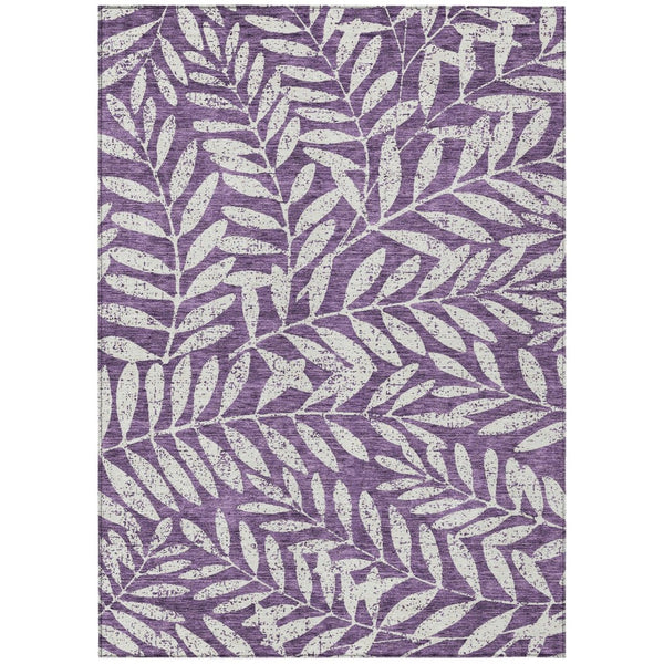 HomeRoots 9' Elegant Floral Washable Indoor Outdoor Area Rug - Durable, Stylish, and Perfect for High-Traffic Spaces 9' X 12' 593538