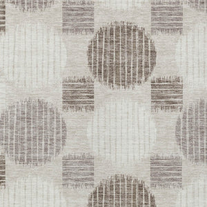 Homeroots 3' Stylish Beige Brown And Ivory Geometric Area Rug – Perfect For Indoor Or Outdoor Spaces! 3' X 5' Polyester 593558