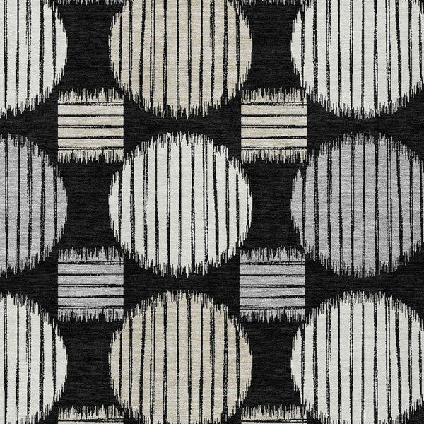 Homeroots 3' Stylish Beige Brown And Ivory Geometric Area Rug – Perfect For Indoor Or Outdoor Spaces! 10' X 14' Polyester 593569