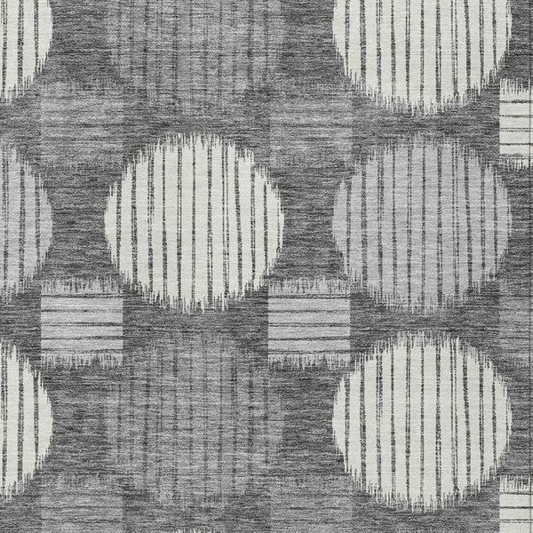 Homeroots 3' Stylish Beige Brown And Ivory Geometric Area Rug – Perfect For Indoor Or Outdoor Spaces! 9' X 12' Polyester 593580