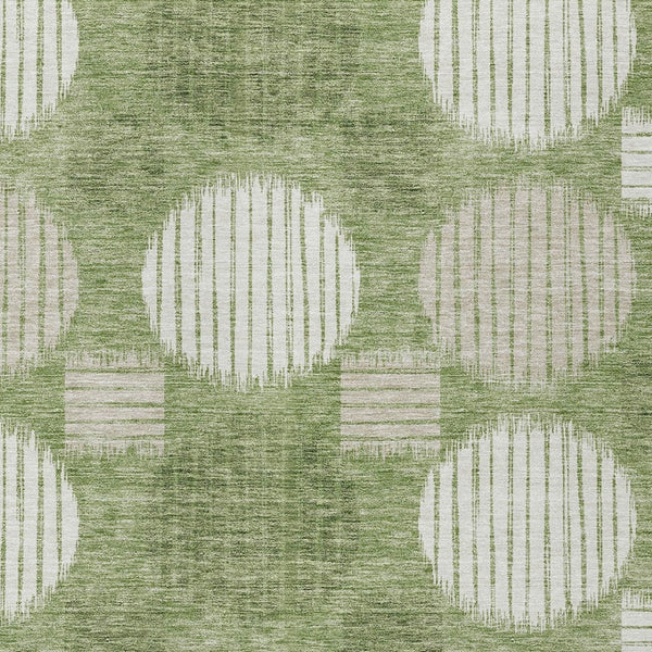 Homeroots 3' Stylish Beige Brown And Ivory Geometric Area Rug – Perfect For Indoor Or Outdoor Spaces! 3' X 5' Polyester 593582