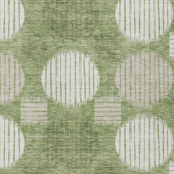 Homeroots 3' Stylish Beige Brown And Ivory Geometric Area Rug – Perfect For Indoor Or Outdoor Spaces! 9' X 12' Polyester 593586