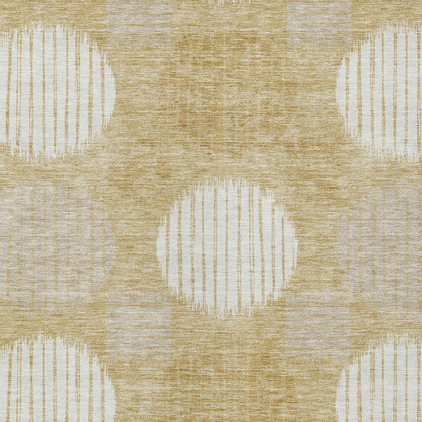 Homeroots 3' Stylish Beige Brown And Ivory Geometric Area Rug – Perfect For Indoor Or Outdoor Spaces! 10' X 14' Polyester 593593