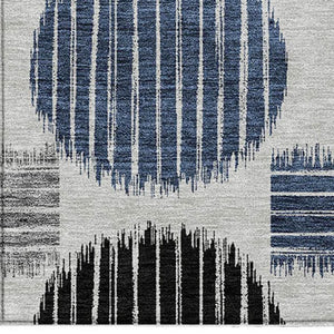 Homeroots 3' Stylish Beige Brown And Ivory Geometric Area Rug – Perfect For Indoor Or Outdoor Spaces! 3' X 5' Polyester 593594