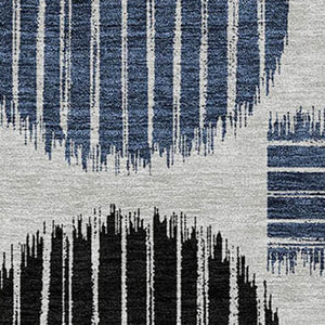 Homeroots 3' Stylish Beige Brown And Ivory Geometric Area Rug – Perfect For Indoor Or Outdoor Spaces! 3' X 5' Polyester 593594